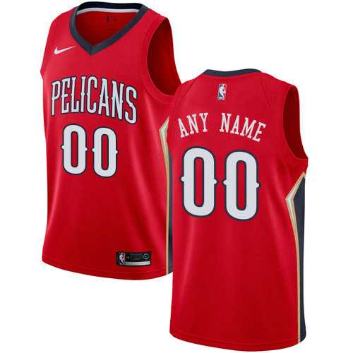 Men & Youth Customized New Orleans Pelicans Nike Red Swingman Icon Edition Jersey->customized nba jersey->Custom Jersey